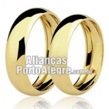 Alianças  em ouro 18k 750 Porto Alegre 